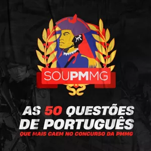 Imagem de capa para o Ebook As 50 questões de português que mais caem no concurso da PMMG 