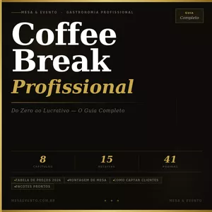 Imagem de capa para o Ebook Coffee Break Profissional: Do Zero ao Lucrativo — O Guia Completo