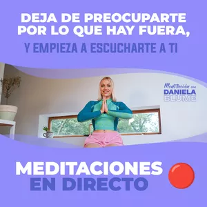 Imagen de portada para Curso online  Meditaciones en Directo con Daniela Blume