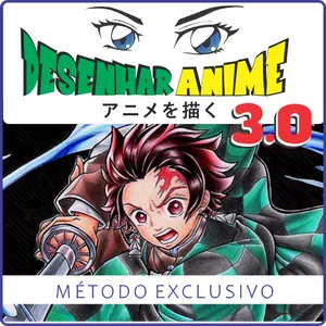 Imagem de capa para o Curso online Desenhar Anime - Curso de Desenho Japonês