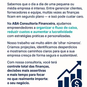 Imagem de capa para o Serviço online Consultoria Financeira