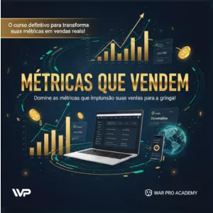 Imagem de capa para o Curso online Métricas que Vendem