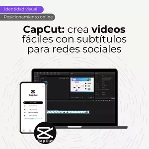 Imagen de portada para Curso online CapCut: Crea videos fáciles con subitítulos para redes sociales