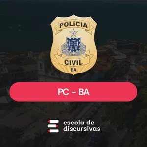 Imagem do curso PC BA - DISCURSIVA CARA DE PROVA
