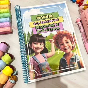 Imagem de capa para o Ebook MANUAL DOS RELATÓRIOS - EDUCAÇÃO INFANTIL