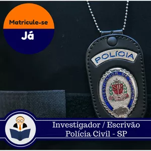 Imagem de capa para o Curso online Curso Preparatório Concurso Policia Civil - SP