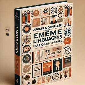 Imagem de capa para o Ebook Apostila Completa de Linguagens para o ENEM e Vestibulares