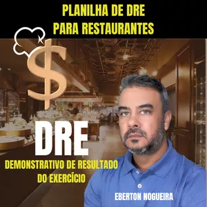 Imagem de capa para o Curso online Planilha de DRE para Restaurantes