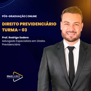 Imagem de capa para o Curso online Pós-graduação em Direito Previdenciário T3