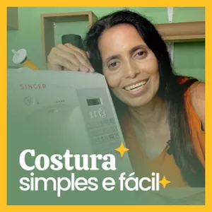 Imagem de capa para o Curso online Costura Simples e Fácil para Iniciantes! Faça peças do zero!