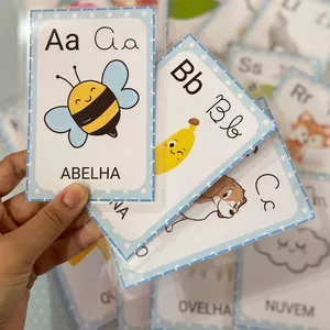Imagem de capa para o Ebook Cards do Alfabeto