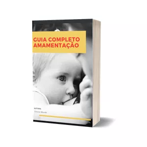 Imagem de capa para o Ebook Guia completo Amamentação 