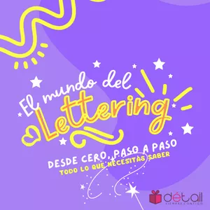 Imagen de portada para Curso online Lettering - El arte de dibujar letras