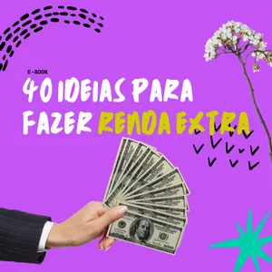 Imagem de capa para o Ebook E-book: 40 ideias para fazer renda extra