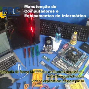 Imagem de capa para o Curso online Manutenção de computadores e equipamentos de Informática