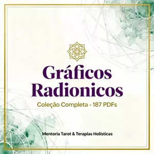 Imagem de capa para o Curso online GRÁFICOS RADIONICOS (para impressão) - 187 arquivos em PDF e JPEG  
