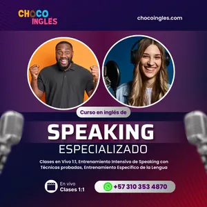 Cover image for Online course borrador DE SPEAKING PREMIUM - Choco Inglés