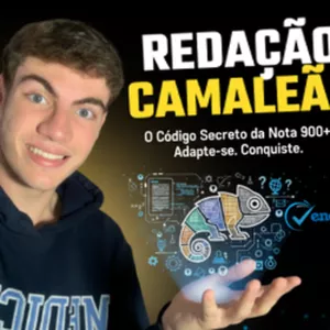 Imagem de capa para o Curso online Redação Camaleão - Método Redação ENEM