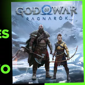 Imagem de capa para o Ebook God of War Ragnarök - Guia Definitivo