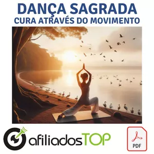 Imagem de capa para o Ebook -- Curando com a Dança Sagrada 