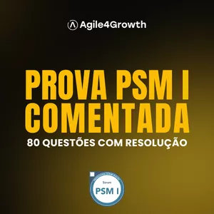 Imagem de capa para o Curso online Ebook - Certificação Scrum PSM I - Prova Comentada