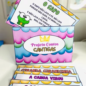 Imagem de capa para o Ebook ENVELOPE CANTIGAS-PROJETO CONTOS
