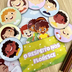 Imagem de capa para o Ebook Luva e Cartaz "O Respeito nos Floresce"