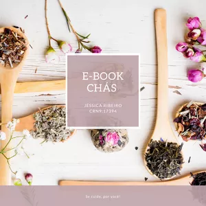 Imagem de capa para o Ebook Ebook de chás 