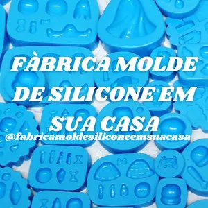 Curso CURSO COMPLETO FÀBRICA MOLDE DE SILICONE EM SUA CASA 