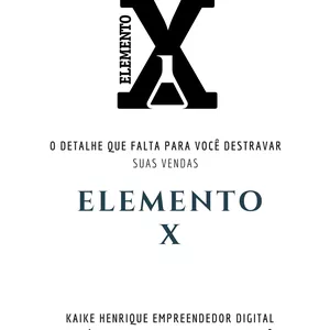 Imagem do curso Elemento X - O que faltava para Suas vendas!