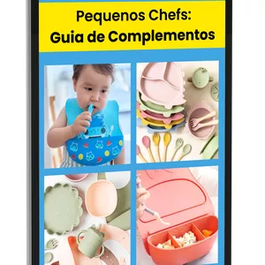 Imagem de capa para o Ebook Pequenos Chefs: Guia de Complementos