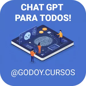 Imagem de capa para o Ebook Inteligência Artificial: ChatGPT para Todos!