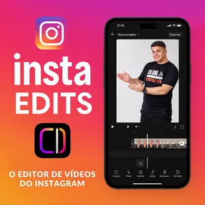 Imagem de capa para o Curso online InstaEdits + App de Leitura + Suporte no Whatsapp + Acesso Vitalício