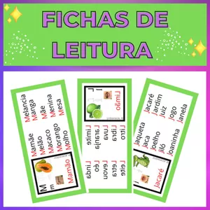 Imagem de capa para o Ebook FICHAS DE LEITURA 