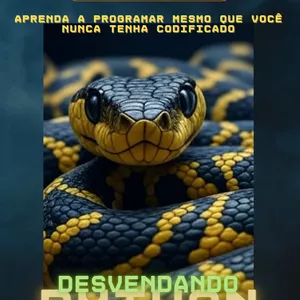 Imagem de capa para o Ebook PYTHON SEM MISTÉRIO -  Aprenda a programar mesmo que você  nunca tenha codificado