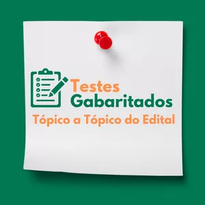Imagem de capa para o Curso online Testes Gabaritados - Tópico por tópico 