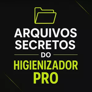 Imagem de capa para o Curso online Arquivos Secretos do Higienizador PRO