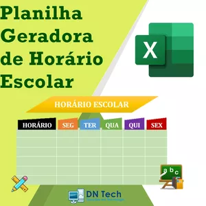 Imagem de capa para o Curso online Planilha Geradora de Horário Escolar