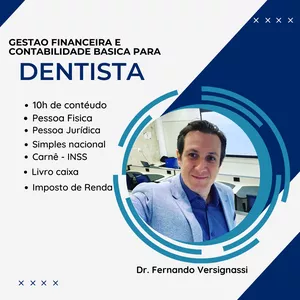 Planilha Gestão financeira e contabilidade básico para dentistas 