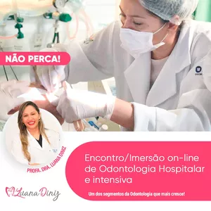 Imagem principal do produto Imersão On-line de Odontologia Hospitalar e Intensiva