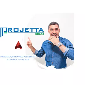 Imagem do curso Projeta Bem | AutoCAD - Projeto Arquitetônico Residencial