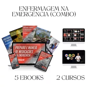 Imagem de capa para o Curso online Enfermagem na Emergência (COMBO COMPLETO)