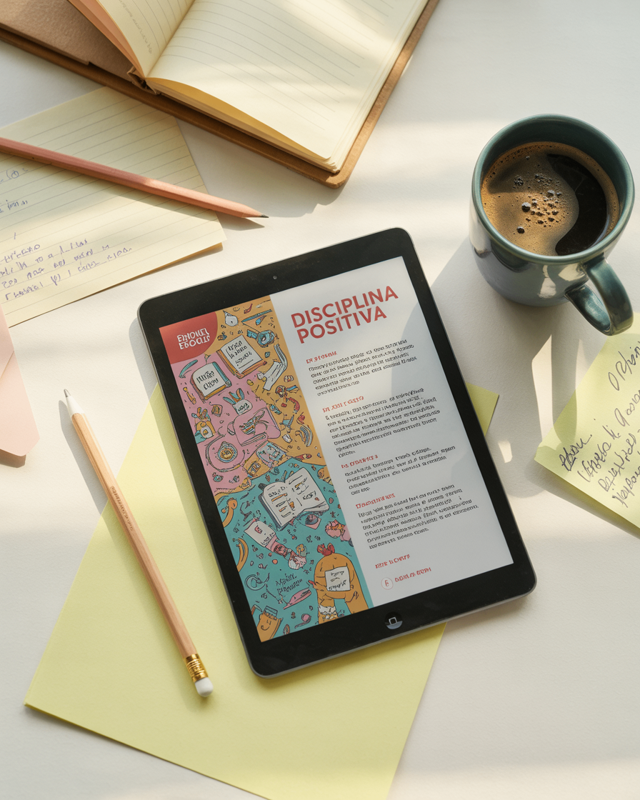 Guia prático de disciplina positiva para corrigir comportamentos difíceis sem traumas.