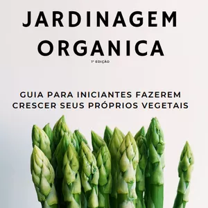 Imagem de capa para o Ebook Jardinagem Organica