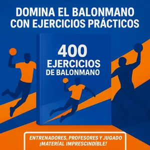 Imagen de portada para Ebook 400 ejercicios de Balonmano – Técnicos y físicos