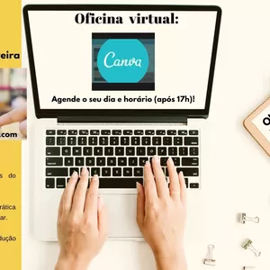 Imagem de capa para o Serviço online Oficina Prática: Domine o Canva e Crie Conteúdos Incríveis!