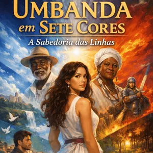 Imagem de capa para o Ebook Umbanda em Sete Cores: A Sabedoria das Linhas