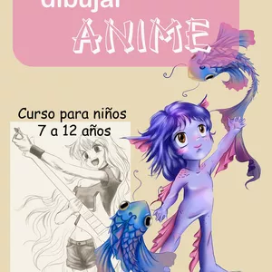 Imagen de portada para Curso online CURSO DE DIBUJO ESTILO ANIME PARA NIÑOS