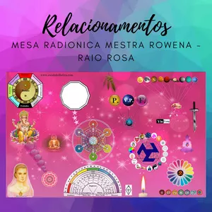 Imagem de capa para o Serviço online Mesa Radiônica da Mestra Rowena - Relacionamentos afetivos ❤️
