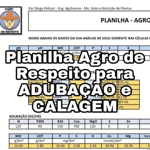 Imagem de capa para o Curso online Planilha de Adubação e Calagem Agro de Respeito